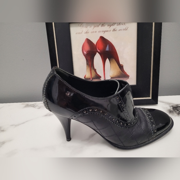 CHANEL Shoes - Iconic Quilted Chanel Heel